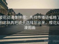 樱花动漫像拼图：先找传播链省略了吗这块再把镜头选择写出来，樱花动漫图画